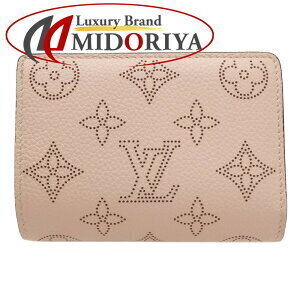 Louis Vuitton Portefeuille Wallet Claire Bi fold Monogram Mahina Pink